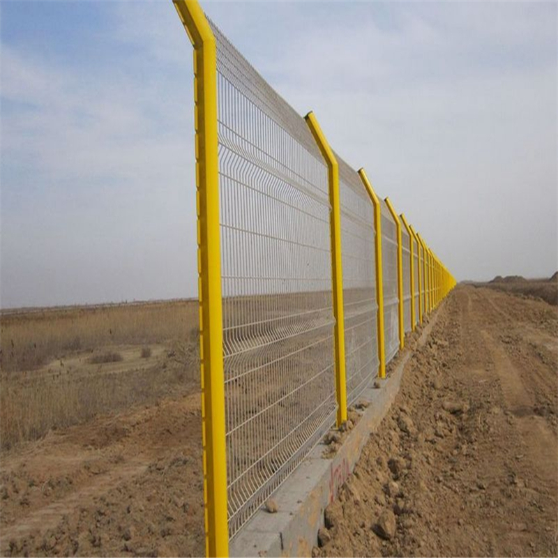 南京桃型柱防护网 喷塑德瑞克斯围栏