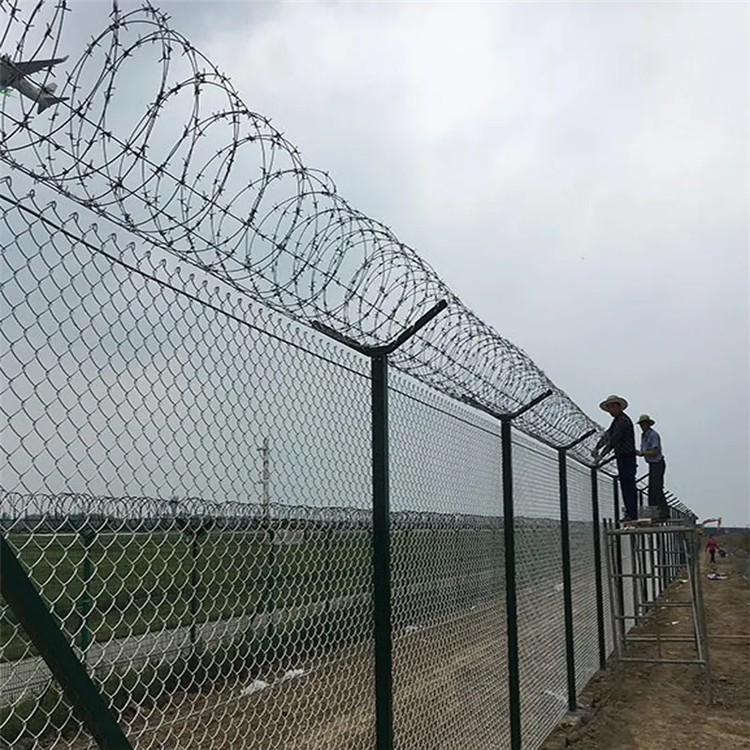 湖北机场围界铝包钢隔离网