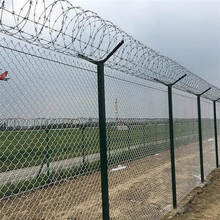 上海机场铝包钢围界网