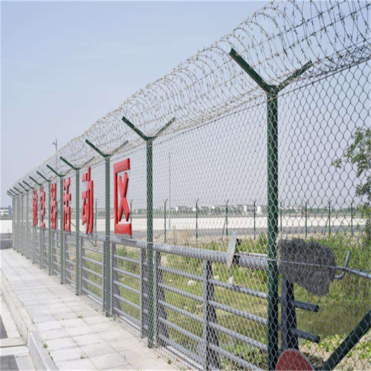 北京机场铝包钢围界网